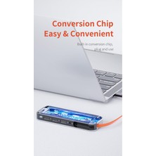 Store TR06 Multi Fonksiyon 8 In 1 Type-C Hub, Gri, USB 3.0, HDMI 4k, Ethernet