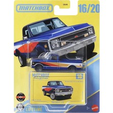 Matchbox 1968 Chevy C10 Collectors 16/20 Mavi Metal Diecast Pickup