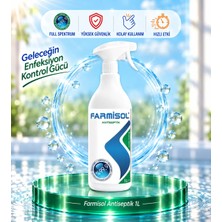 Farmisol 1 lt Alkolsüz Antiseptik Sıvı Dezenfektan Cilt ve El Ovalama İçin Kullanım
