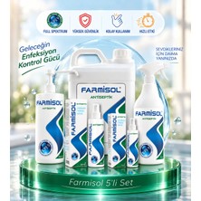 Farmisol Alkolsüz Sıvı Dezenfektan 7 lt Kişisel Kullanım İçin 5'li Set Antiseptik Özellik
