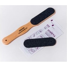 Ahşap Topuk Törpüsü-Pedikür Spatulası + 5 Adet Törpü Kağıdı