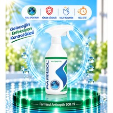 Farmisol Alkolsüz Antiseptik Dezenfektan Sprey 500 ml - El ve Cilt Temizliği için İdeal Çözüm