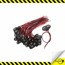Lorex 9V Pil Yuvası - 50 Adet