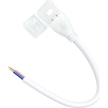 Cata CT-4599 220V 10 Çip Şerit LED Fişi 220V Ac Şerit LED Bağlantı Aparatı LED Fişi