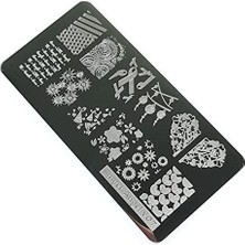 Tırnak Stamping Baskı Plakası VV07