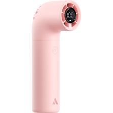 Aecooly PH02-A Aero Serisi Dijital LED Göstergeli Portatif Soğutucu El Fanı Pembe