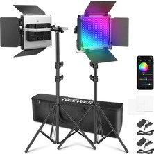 Neewer RGB660 Pro Iı Rgb LED Video Işık Seti (2'li Ikili Set)