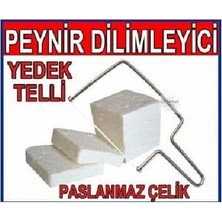 Hassas ve Mükemmel Peynir Kesici, Paslanmaz Çelik Peynir Dilimleyici Yedek Telli