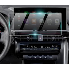 Ekran Koruyucu, Toyota 2025 C-Hr - Hybrid Passion X-Sport X-Style 12.3 Inch Navigasyon Için 9h Nano Proactive Pürüzsüz Cam Bitiş, Ultra Duyarlı Dokunmatik Hassasiyet, Darbeye Dayanıklı