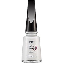 Oje- Quick Dry Nail Enamel Snow White 8690604233953 34000009-QD01 One Size