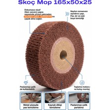 Azimli 165X50X25 Skoç Mop Zımpara 1 Adet Pas Sökücü ve Boya Temizleyici