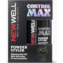 Control Max Powder Styler, Mat Görünüm, Güçlü Tutucu, Hacim Veren Saç Şekillendirici Toz, 20G