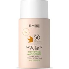 Sunscreen Mattifying Super Fluid Color - Matlaştırıcı Güneş Kremi