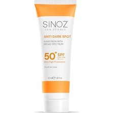 Leke Karşıtı Yüksek Koruyucu Yüz Güneş Kremi SPF50+, Tüm Ciltler Için, 50 ml