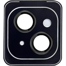 Apple iPhone 14 ile Uyumlu Fan Series Ar Kamera Lens Koruyucu, Siyah