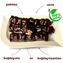 Burdur Doğal Ürünler Cevizli Sucuk Doğal El Yapımı Şekersiz  %100 Üzüm Pekmezli 400 gr