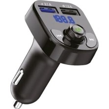 X8 20W Hızlı Şarj Bluetooth Fm Transmitter Çakmaklık Girişli