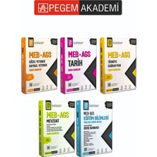 Pegem Akademi Yayıncılık PEGEM AKADEMİ 2027 MEB-AGS Soru Bankası Seti (5.Kitap)