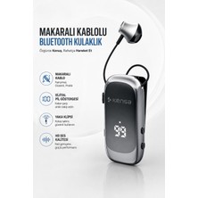 Kensa Makaralı Kulaklık Bluetooth 6.0 | 20 Saat Konuşma | Dijital Ekran | Titreşimli | Hızlı Şarjlı