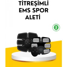 Pileli Store Orijinal 2025 Ems Titreşimli Kas Çalıştırma Cihazı Evde Spor Için A Kalite