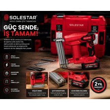 Akülü Zımba Çivi Tabancası Solestar
