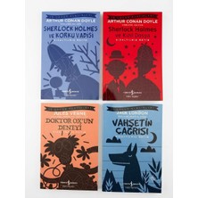 Türkiye İş Bankası Kültür Yayınları Iş Çocuk Klasikleri 4'lü Set Sherlock Holmes,vahşetinçağrısı ve Diğerleri