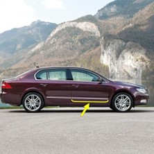 Sağ Ön Kapı Krom Çıtası 3T0853516 Skoda Superb 2 ile Uyumlu 2009-2013