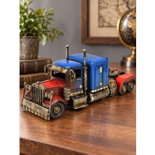 Mnk Home Dekoratif Metal Tır Ford Classic Kamyon Retro