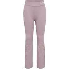 Hummel High Rise Flared Kız Çocuk Pembe Tayt