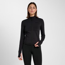 Hummel Prima Blouse Kadın Siyah Dik Yaka Ceket