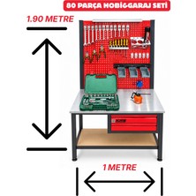 Karaaslan 80 Parça Hobi Garaj Seti