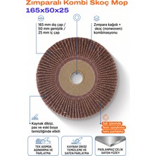 Azimli 165X50X25 Kombi Mop Zımpara 1 Adet Kaynak Dikişi ve Pas Temizleme