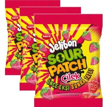 Sour Patch Çilek Aromalı Yumuşak Şekerleme 80 G (3 Paketi)