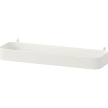 Skadis 28 cm Çok Amaçlı Pano Parçası Çelik Raf, Beyaz