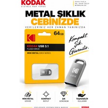 Kodak K903 64GB USB 3.1 Mini Metal Flash Bellek Kompakt Taşınabilir USB Bellek