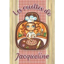 Les Recettes De Jacqueline: Cahier De Recettes À Remplir Pour 100 Recettes A4 | Prénom Personnalisé Jacqueline | Cadeau D'anniversaire Pour Femme, Format A4 (21 x 29.7 Cm) (French Edition)