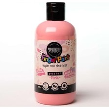 Pembe Pastel Yıkanabilir Parmak Boyası