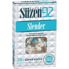 Süper SÜZEN92 Slender Filtreli Ağızlık 30'lu