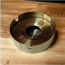 Külü ve Izmariti Gizleyen Rüzgardan Etkilenmeyen Metal Küllük Gold Otel Restoran Piknik Açık Alan