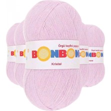 Pileli Store 5 Adet Kristal El Örgü Lif Ipi Lila 98332 - Bonbon Mudanis