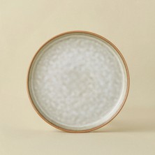 Karaca Rixton Bej Reaktif Pasta Tabağı  22 cm