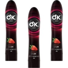Okey Kayganlaştırıcı Jel Çilek 100ML X3