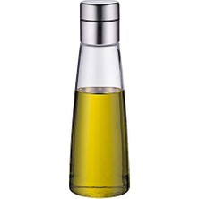 500 ml Cam Yağ ve Sirke Şişesi, Parlak Paslanmaz Çelik