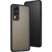Uryport Vivo Y53S Kılıf Montreal Silikon Kapak - Siyah
