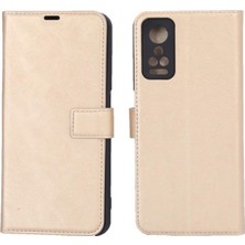 Uryport General Mobile Gm 22 Pro Trend S Plus Kapaklı Telefon Kılıf - Gold