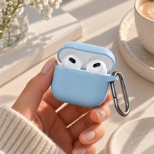 bbtech Apple Airpods 5.nesil ve 4.nesil Ile Uyumlu Esnek Silikon Koruyucu Kılıf + Askı Aparatı