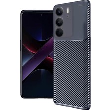 Uryport Realme C75 4g Auto Focus Karbon Kapak - Lacivert