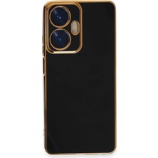 Uryport Realme C55 Kılıf Volet Silikon - Siyah