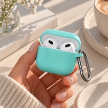 bbtech Apple Airpods 5.nesil ve 4.nesil Ile Uyumlu Esnek Silikon Koruyucu Kılıf + Askı Aparatı