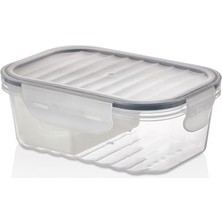 Sızdırmaz Bölmeli Saklama Kabı Bpa Içermez 1000 ml (Şeffaf)